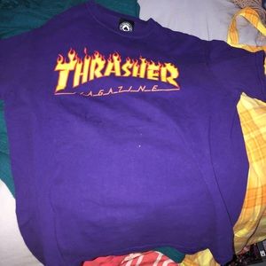Thrasher flame shirt